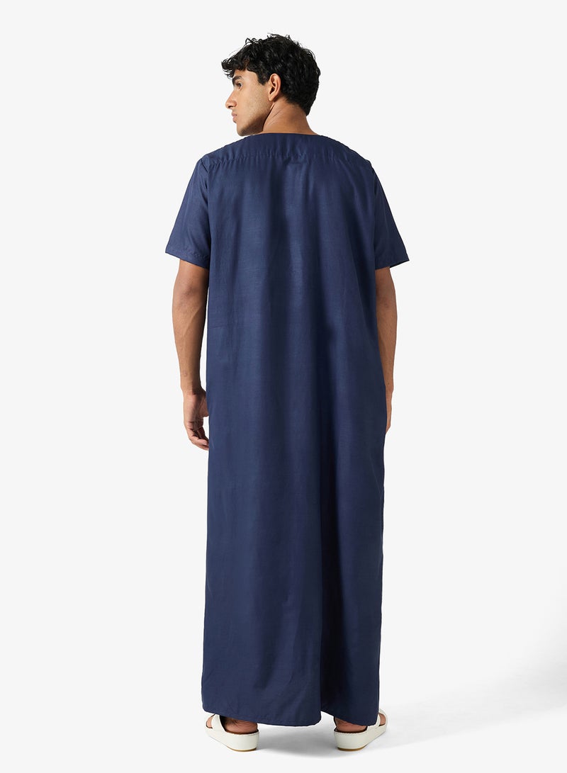 روبرت وود ثوب كلاسيكي بياقة مستديرة - Image 2